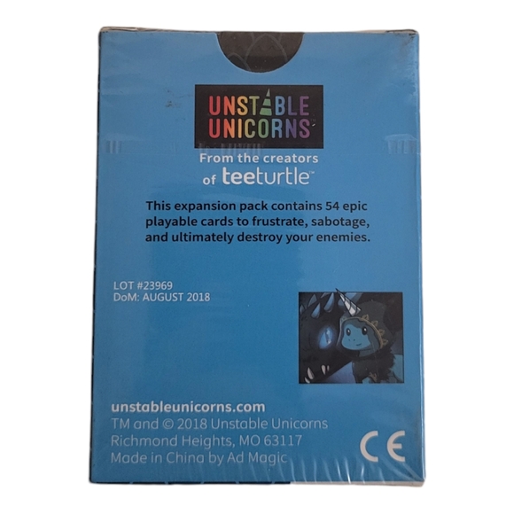 Unstable Unicorns NSFW Edition w/Dragons Expansion Card Game - Picture 5 of 5